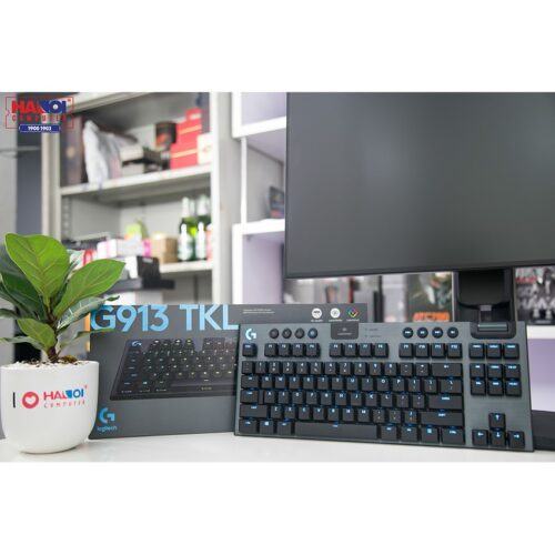Bàn phím Logitech G913 TKL Lightspeed Wireless RGB Brown switch