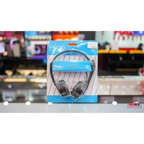 Tai nghe có dây Rapoo H100 Đen