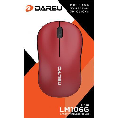 Chuột không dây Dareu LM106G Red