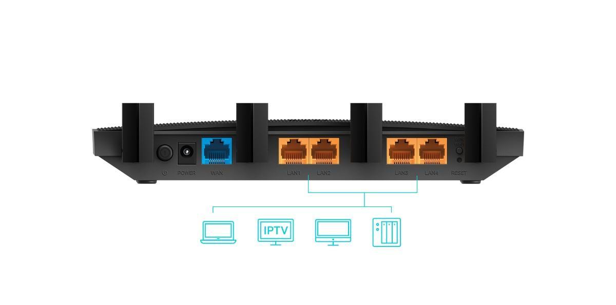 Bộ phát wifi TP-Link Archer C80 Wireless AC1900Mbps 6