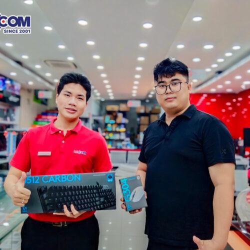 KHLMC Bàn phím cơ Logitech G512 Lightsync RGB GX Blue Clicky switch