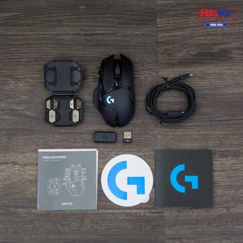 LMC Chuột Chơi game Không dây Logitech G502 Lightspeed (USB/RGB/Đen)