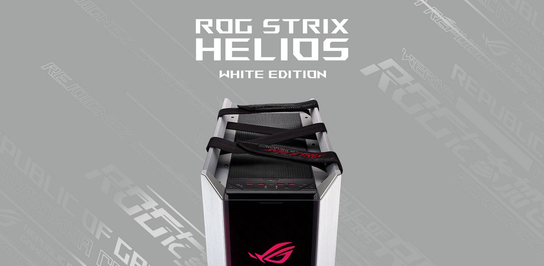 ASUS ROG Strix Helios GX601 White Edition (Mid Tower/Màu Trắng) giới thiệu