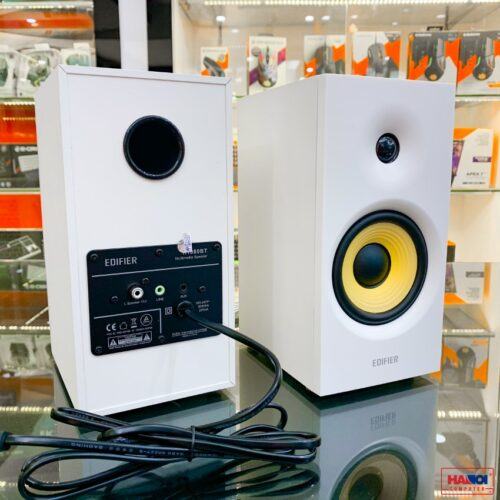 ảnh chụp mặt sau và trước của Loa Bluetooth Edifier R1080BT 2.0 White