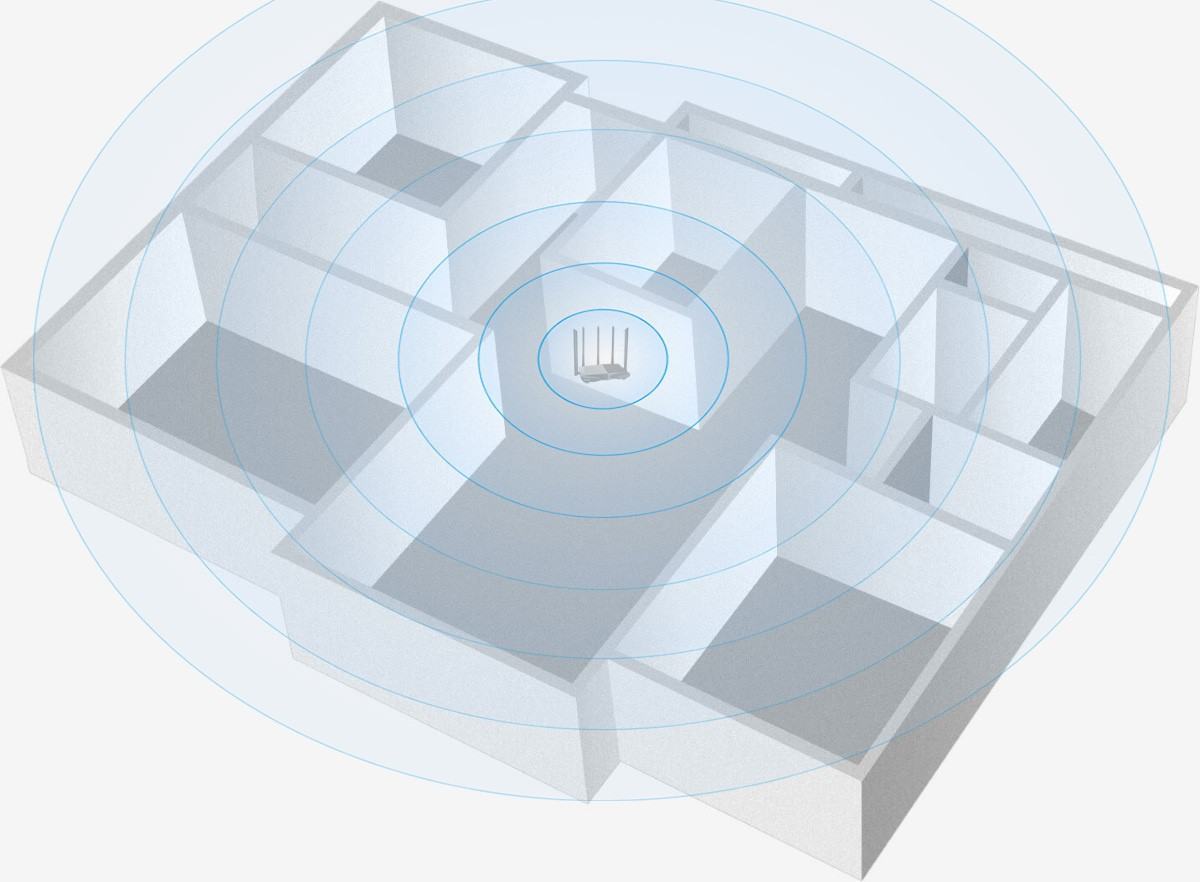 Bộ phát wifi Tenda AC7 1