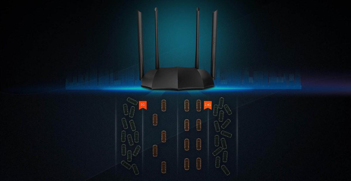 Bộ phát wifi Tenda AC8 5