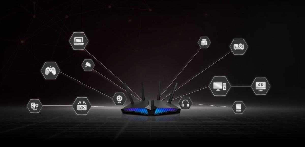 Router Gaming ASUS RT-AX82U 1