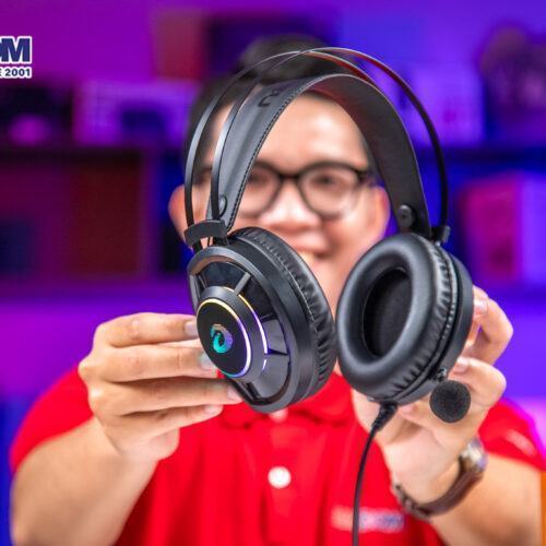 Tai Nghe Dareu EH469 RGB (USB, 7.1, LED RGB, Black)