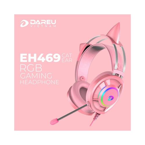 Tai Nghe Dareu EH469 QUEEN RGB (USB, 7.1, LED RGB)