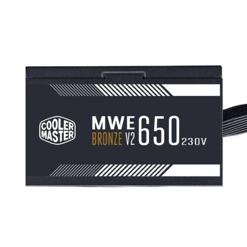 Nguồn máy tính Cooler Master MWE V2 230V 650 650W Plus Bronze  (80 Plus Bronze/Màu Đen)