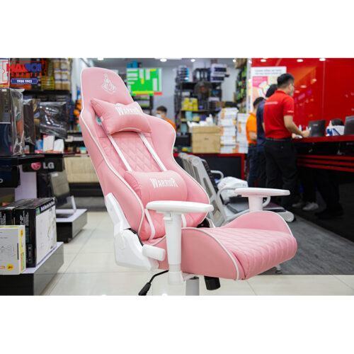 Ghế Gamer Warrior Raider Series White/Pink (WGC206)