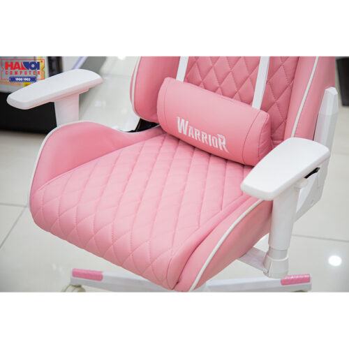 Ghế Gamer Warrior Raider Series White/Pink (WGC206)