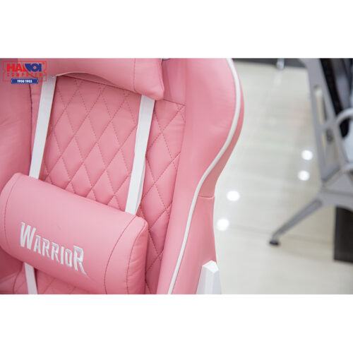 Ghế Gamer Warrior Raider Series White/Pink (WGC206)