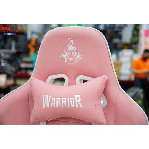 Ghế Gamer Warrior Raider Series White/Pink (WGC206)