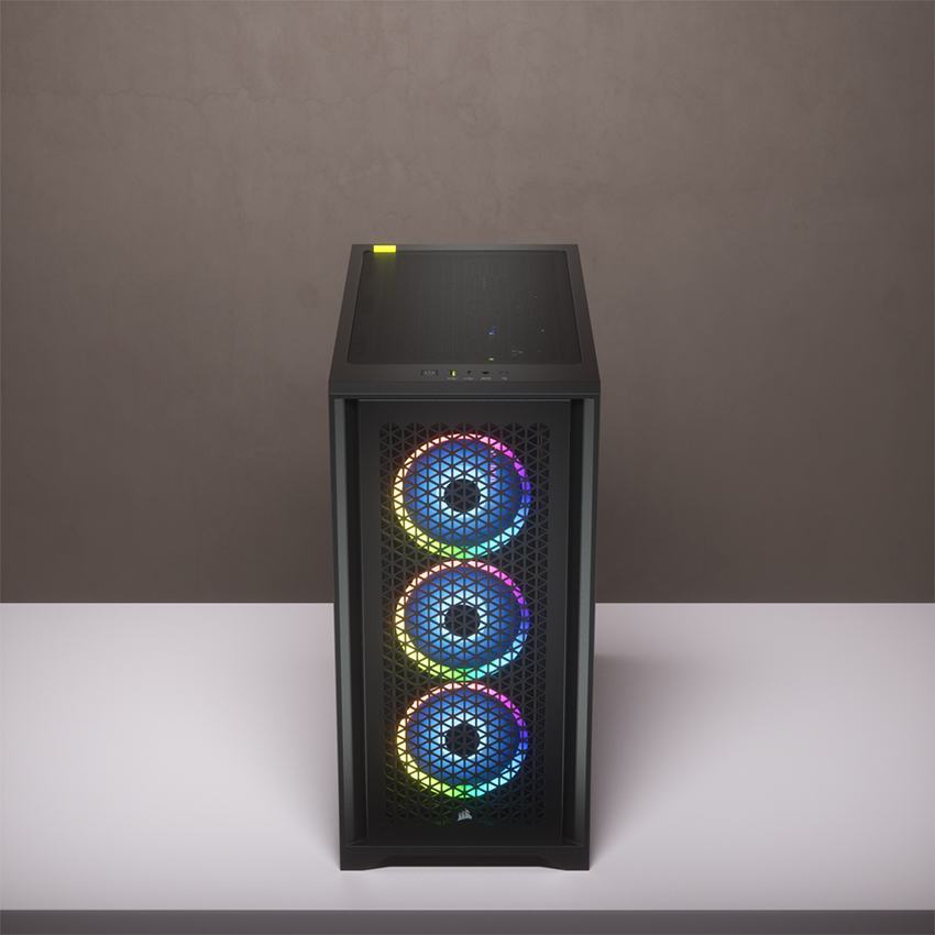 Vỏ Case Corsair 4000D Airflow TG Black (Mid Tower/Màu Đen) 04