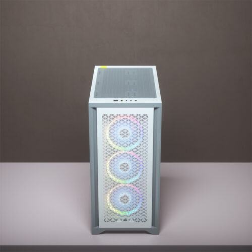 Vỏ Case Corsair 4000D Airflow TG White (Mid Tower/Màu Trắng) 01