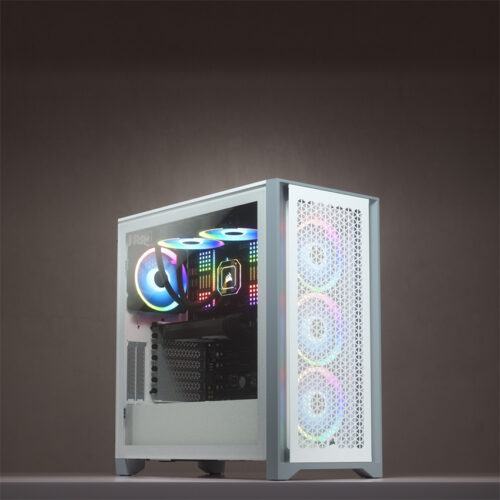 Vỏ Case Corsair 4000D Airflow TG White (Mid Tower/Màu Trắng) 03