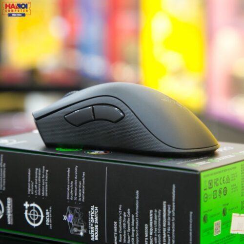 Chuột không dây Razer DeathAdder V2 Pro (RZ01-03350100-R3A1) (USB/RGB/Black)
