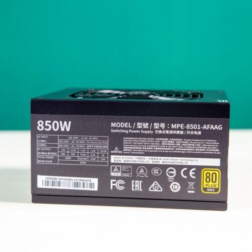 Nguồn máy tính Cooler Master MWE GOLD 850 - V2  850W ( 80 Plus Gold/Màu Đen/Full Modular) 14