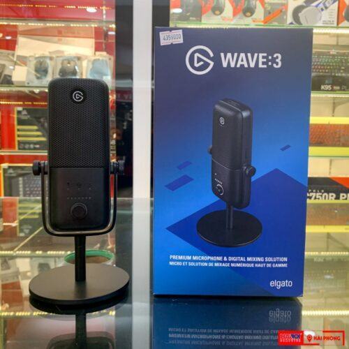 ảnh chụp Microphone Elgato Wave 3 cùng vỏ hộp