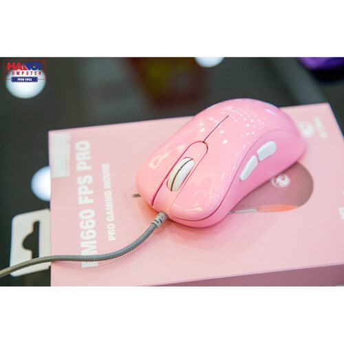 Chuột E-Dra EM660 Pro FPS (USB/A3389/Hồng)