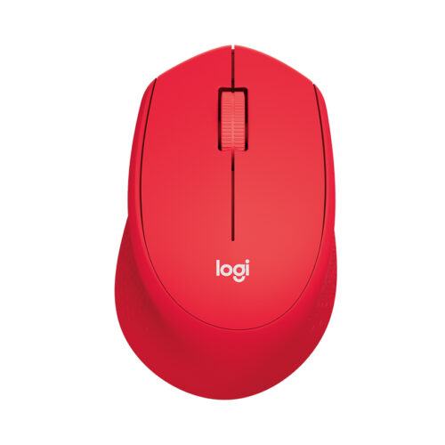 Chuột không dây Logitech M331 (USB/màu đỏ)
