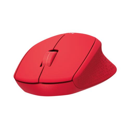 Chuột không dây Logitech M331 (USB/màu đỏ)