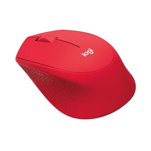 Chuột không dây Logitech M331 (USB/màu đỏ)