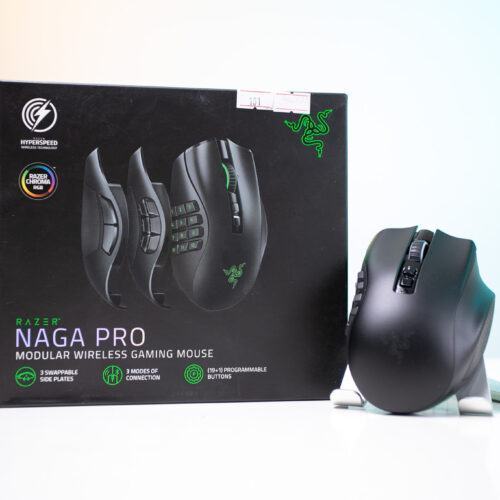 Chuột không dây Razer Naga Pro Wireless (USB/RGB) (RZ01-03420100-R3A1)