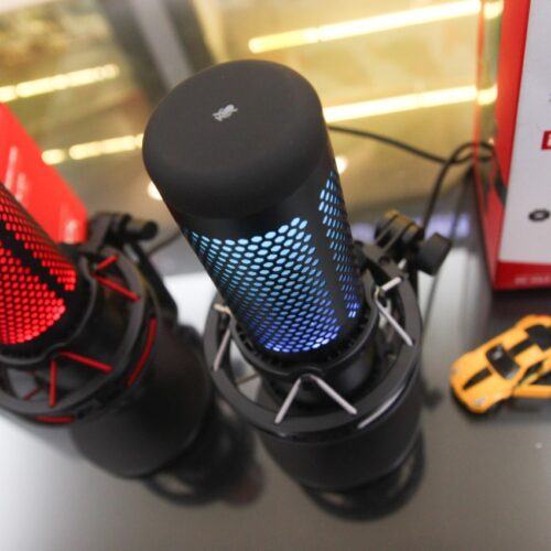LMC Microphone Kingston HyperX QuadCast S RGB nhìn từ trên xuống