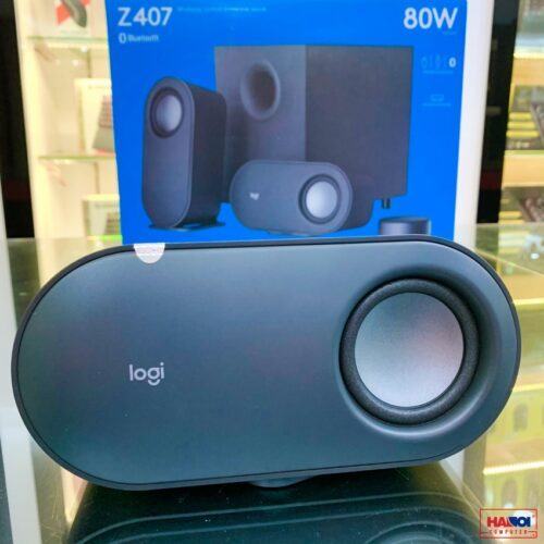 ảnh chụp loa vệ tinh của Loa Logitech Z407 đang để nằm