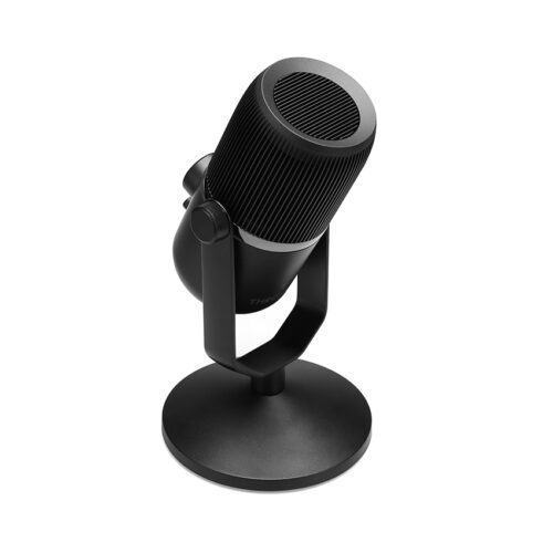 nghiêng mặt sau của Microphone Thronmax Mdrill Zero Jet Black