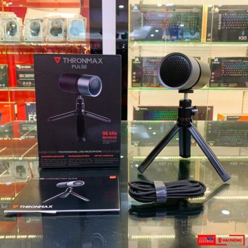 ảnh chụp Microphone Thronmax Mdrill Pulse cùng phụ kiện