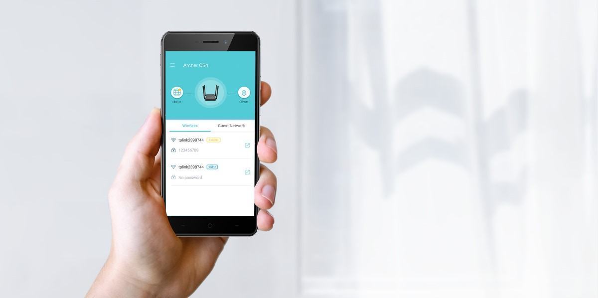 Bộ phát wifi TP-Link Archer C54 tốc độ AC1200Mbps 11