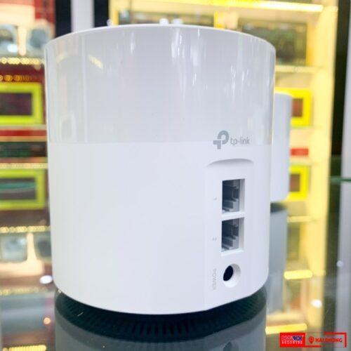 ảnh chụp cổng kết nối trên Bộ phát wifi Mesh Tp-Link Deco X60 3 pack WIFI 6 AX3000