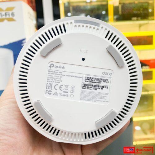 ảnh chụp mặt đáy Bộ phát wifi Mesh Tp-Link Deco X60 3 pack WIFI 6 AX3000