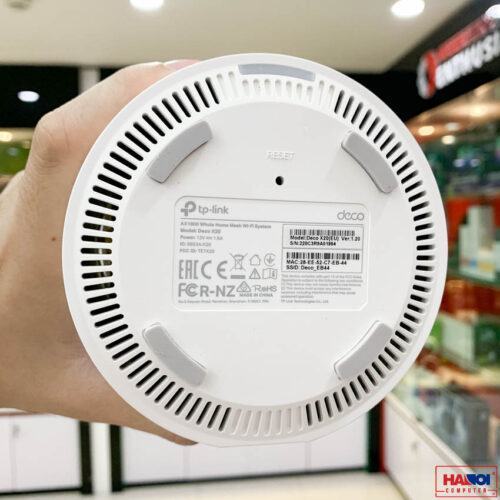ảnh chụp thông số chi tiết trên Bộ phát wifi Mesh Tp-Link Deco X20 3 pack WIFI 6 AX1800