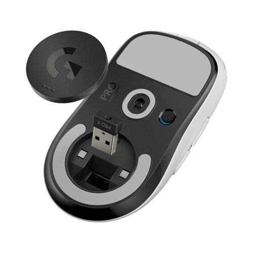 Chuột không dây Logitech Pro X Superlight White (USB/RGB/Trắng/910-005944)