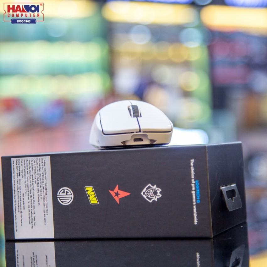 LMC Chuột không dây Logitech Pro X Superlight White (USB/Trắng/910-005944)