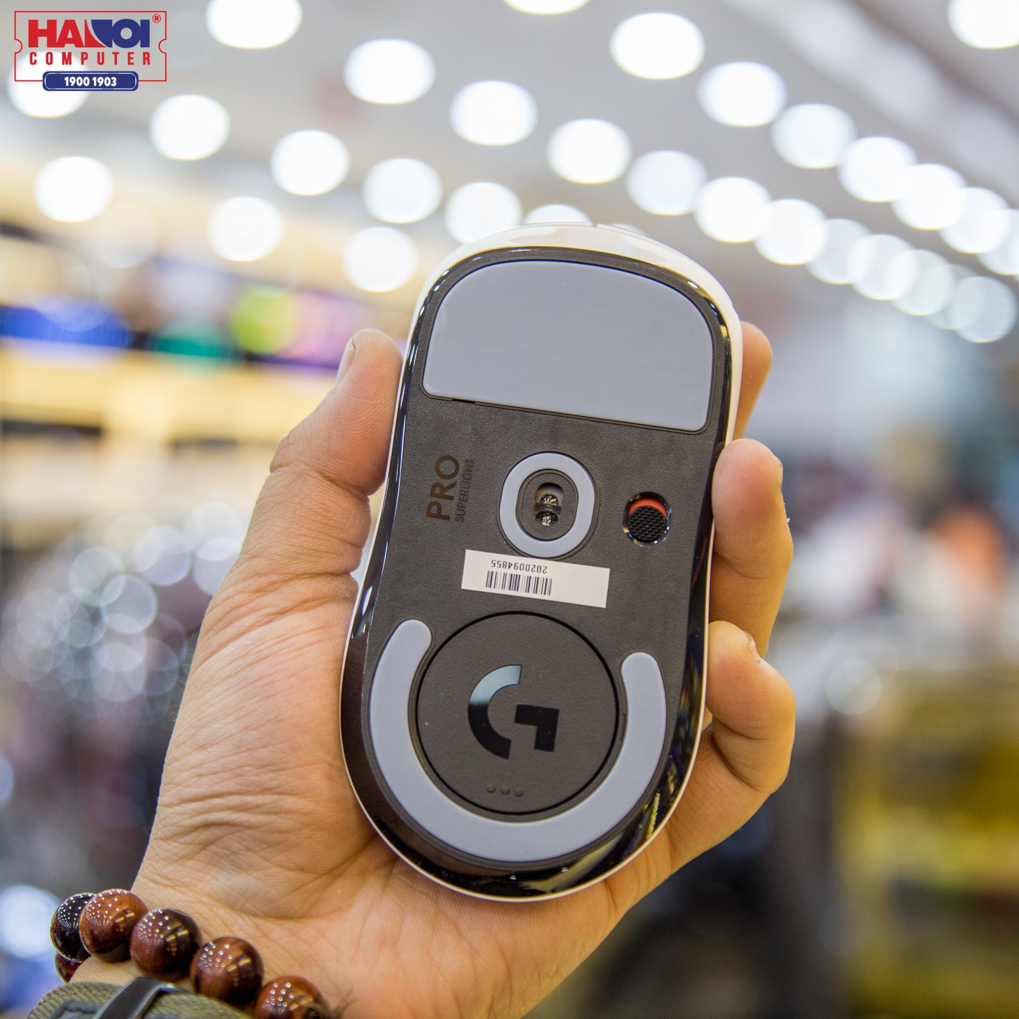 LMC Chuột không dây Logitech Pro X Superlight White (USB/Trắng/910-005944)