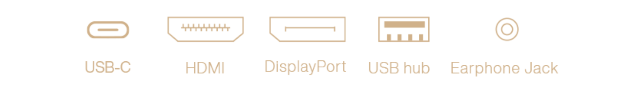 Màn hình Asus ProArt PA279CV cổng cắm