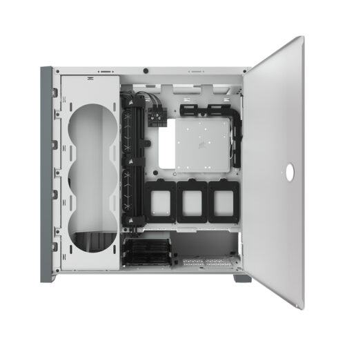 Vỏ máy tính Corsair 5000D Airflow TG White 01