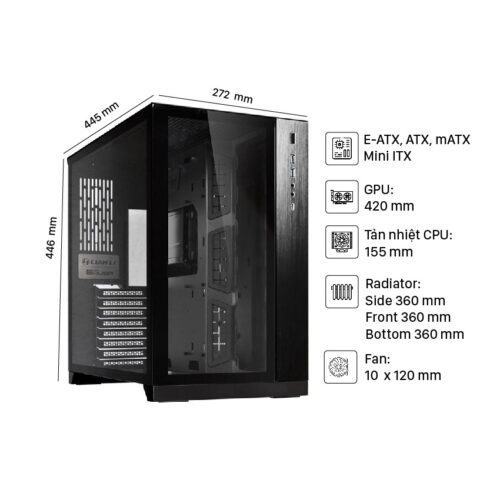 LIAN-LI PC-O11 DYNAMIC Black