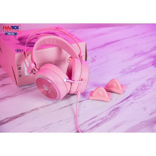 Tai nghe E-Dra EH412 Pro Led RGB, USB Màu Hồng