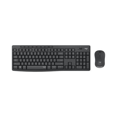 Bộ bàn phím chuột không dây Logitech MK295 màu đen (USB/SilentTouch)