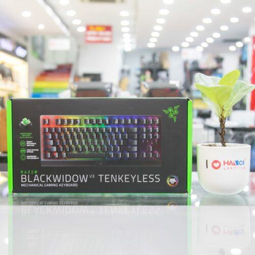 Bàn phím cơ Razer Blackwidow V3 Tenkeyless Yellow Switch (USB/RGB/Đen) (RZ03-03491800-R3M1)