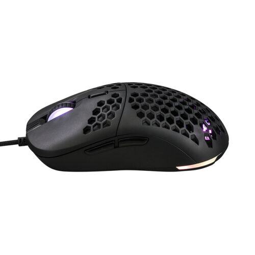 Chuột E-Dra EM618 Đen (USB/RGB/Huano20M/Avago3327/12400dpi)