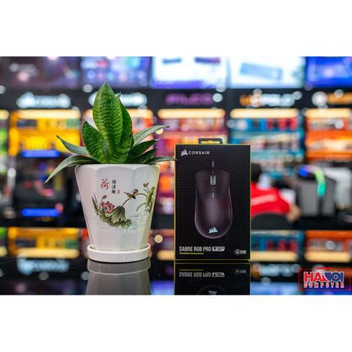 Chuột Corsair Sabre RGB Pro (USB/RGB/PMW3392/đen) (CH-9303111-AP)