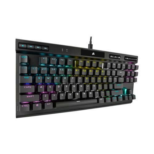 Bàn phím Corsair K70 TKL RGB Champion (USB/Speed sw)