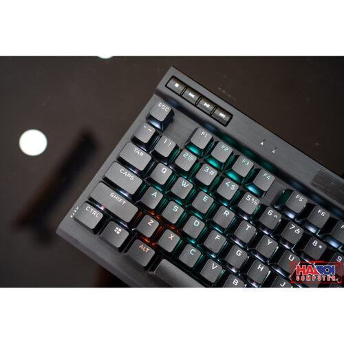 Bàn phím Corsair K70 TKL RGB Champion (USB/Speed sw)